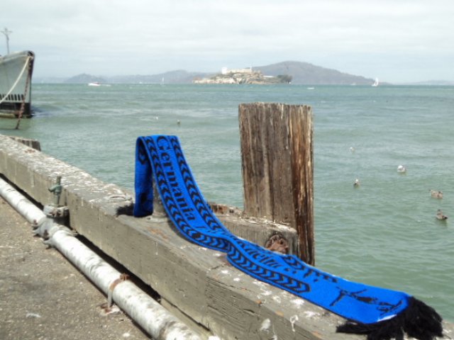 Ein Schal geht auf Reisen - San Francisco